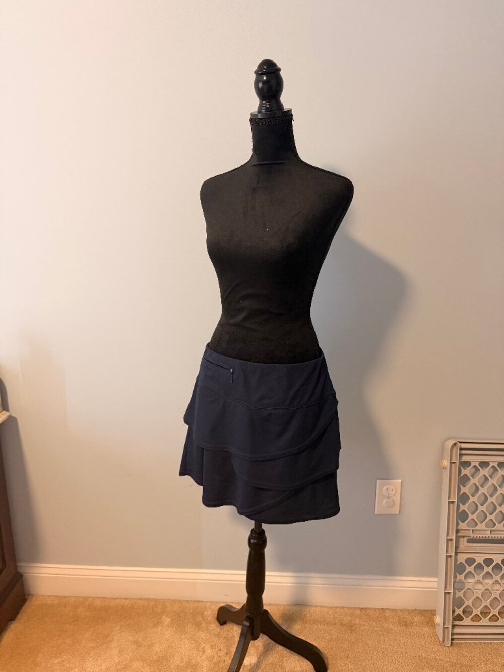GGblue Active/Tennis Skort (Navy Blue)- L